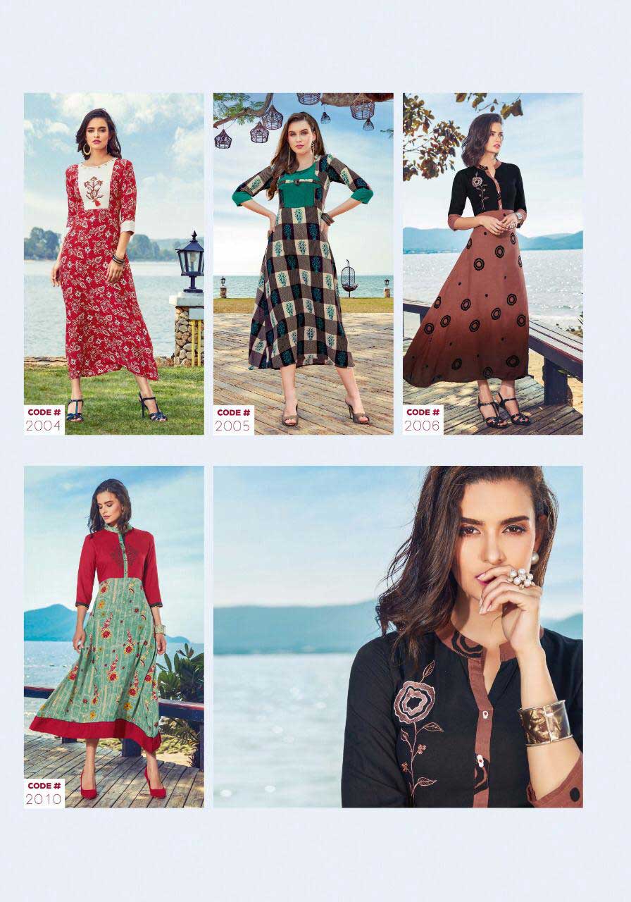 Fizzah Vol-2 Femi9trends Print Embroidery Kurtis Set Fizzah Vol-2 Femi9trends Print Embroidery Kurtis Set